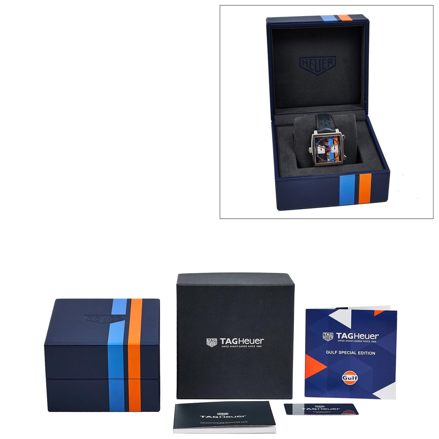 Pre-Owned Tag Heuer Monaco Gulf CAW211R.FC6401
