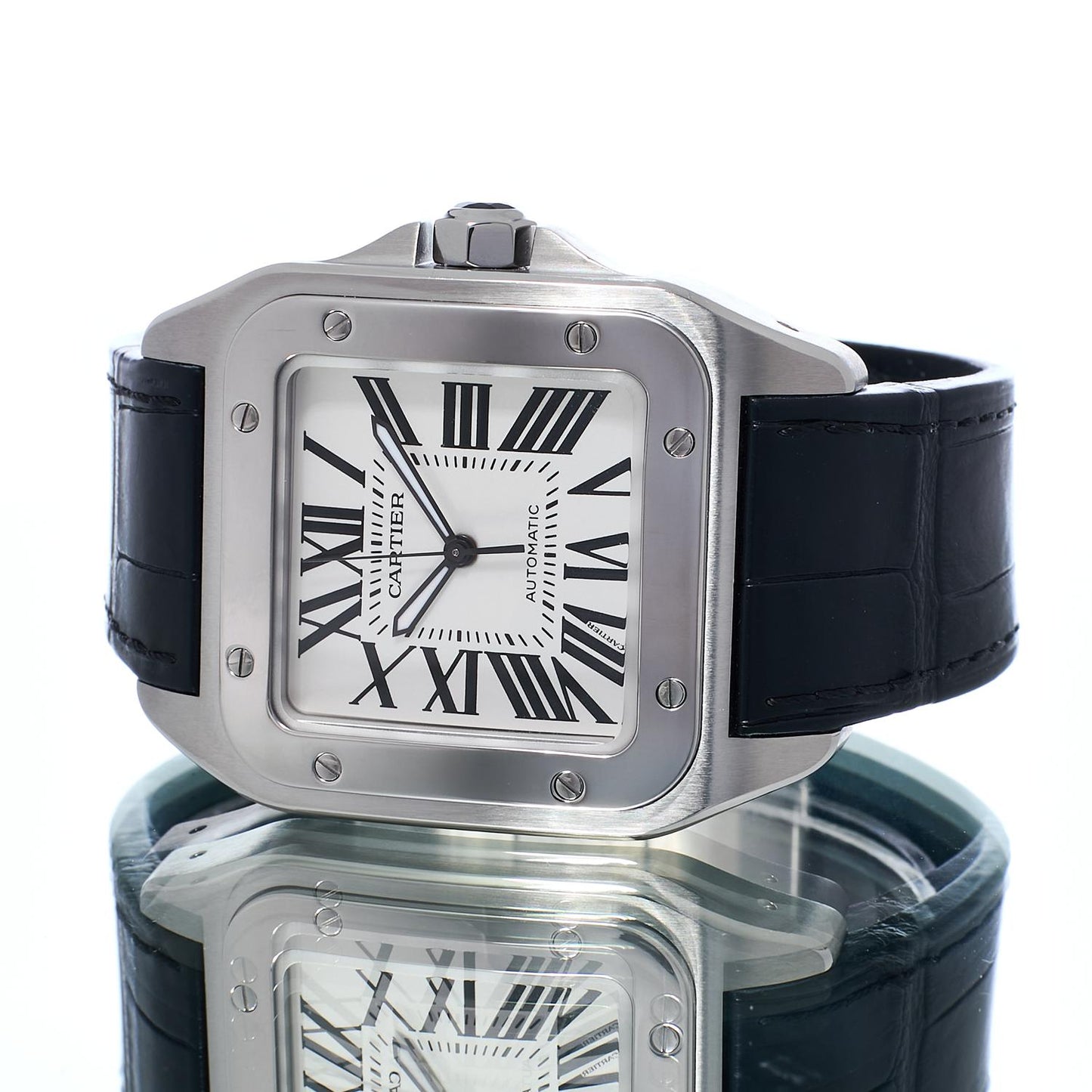 Pre-Owned Cartier Santos 100 W20073X8