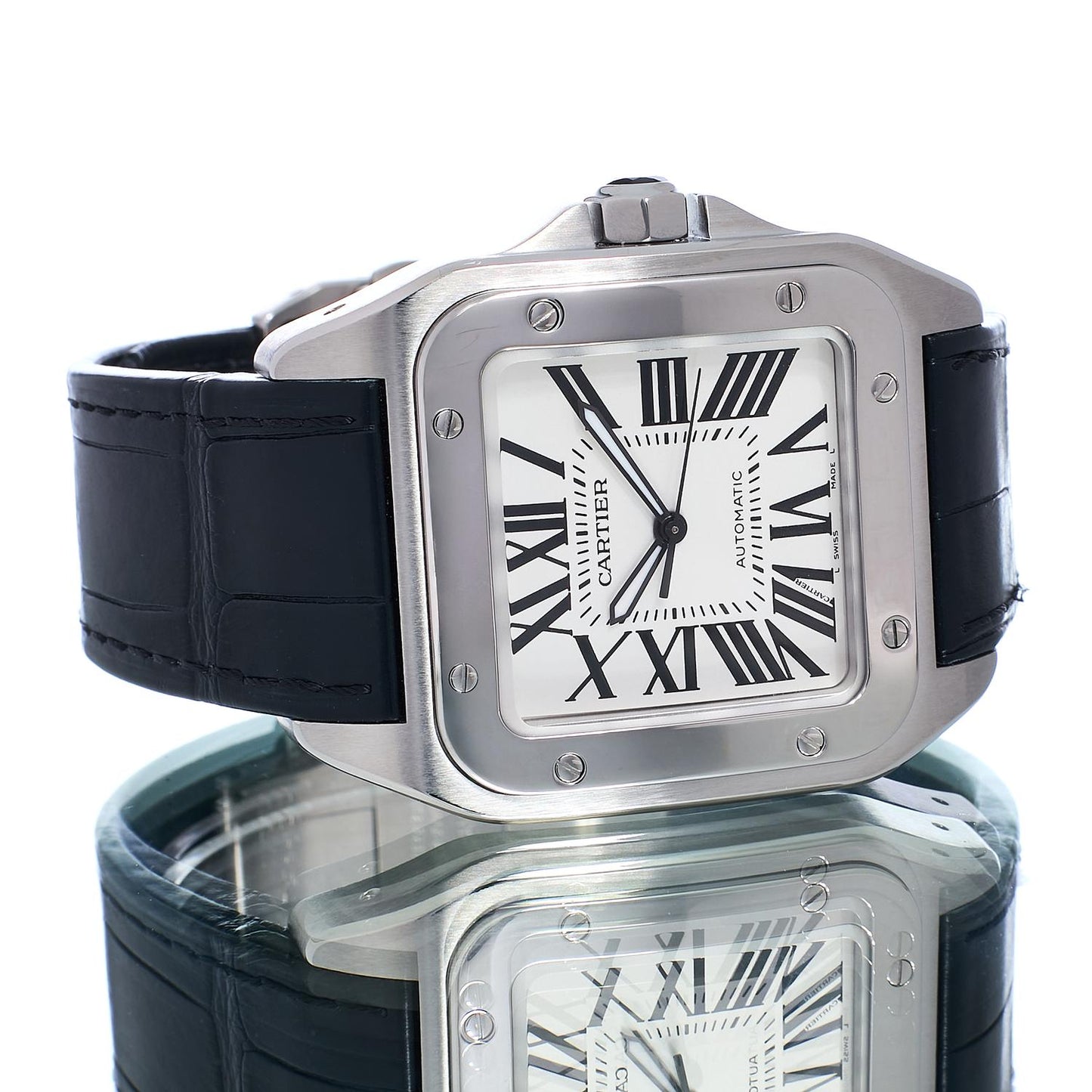 Pre-Owned Cartier Santos 100 W20073X8