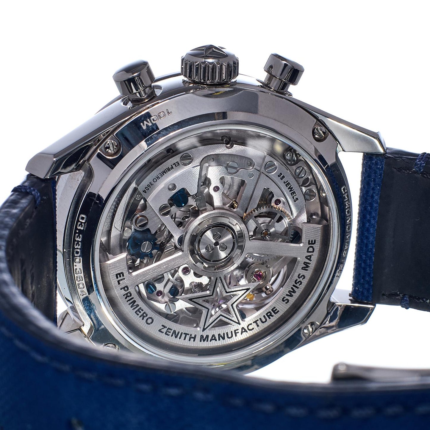 Pre-Owned Zenith Chronomaster Open 39.5 03.3300.3604/69.C823