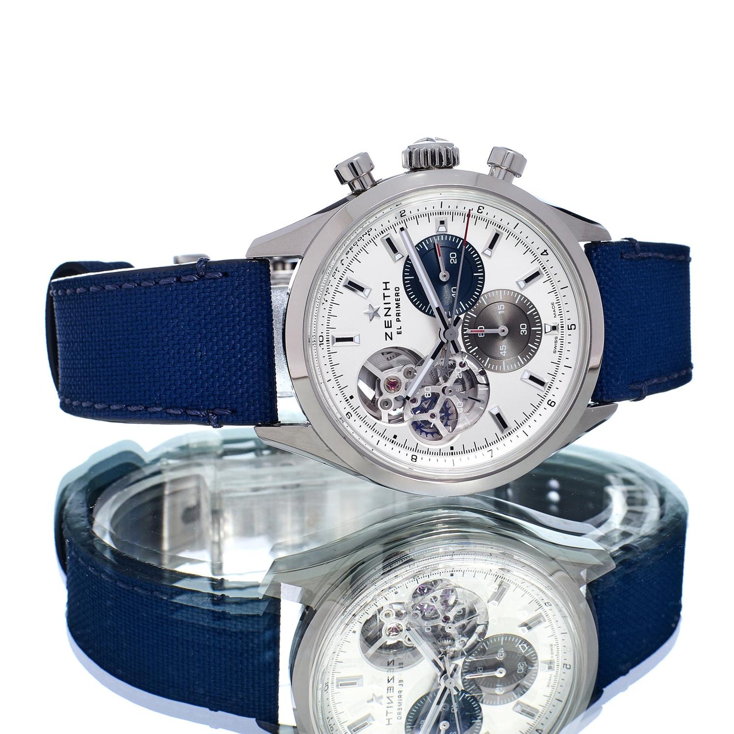 Pre-Owned Zenith Chronomaster Open 39.5 03.3300.3604/69.C823