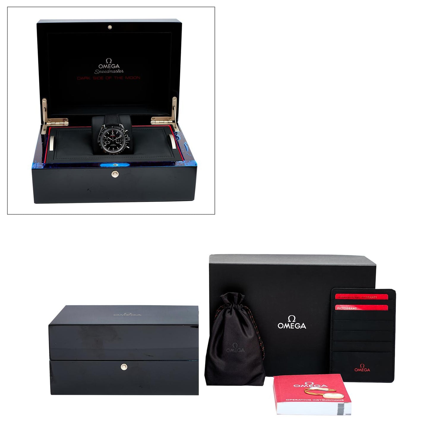 Pre-Owned Omega Speedmaster Dark Side of The Moon 31192445101003