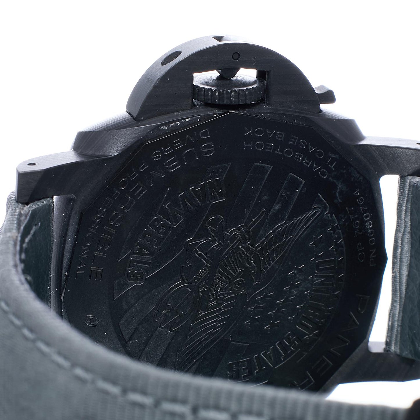 Pre-Owned Panerai Submersible Navy SEALs GMT PAM01513