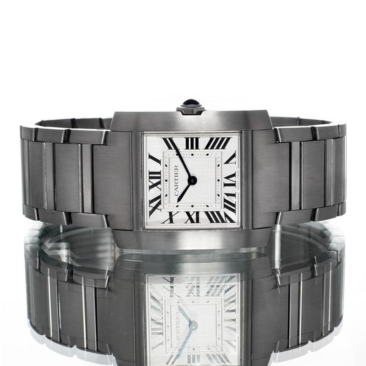 Pre-Owned Cartier Tank Francaise WSTA0074