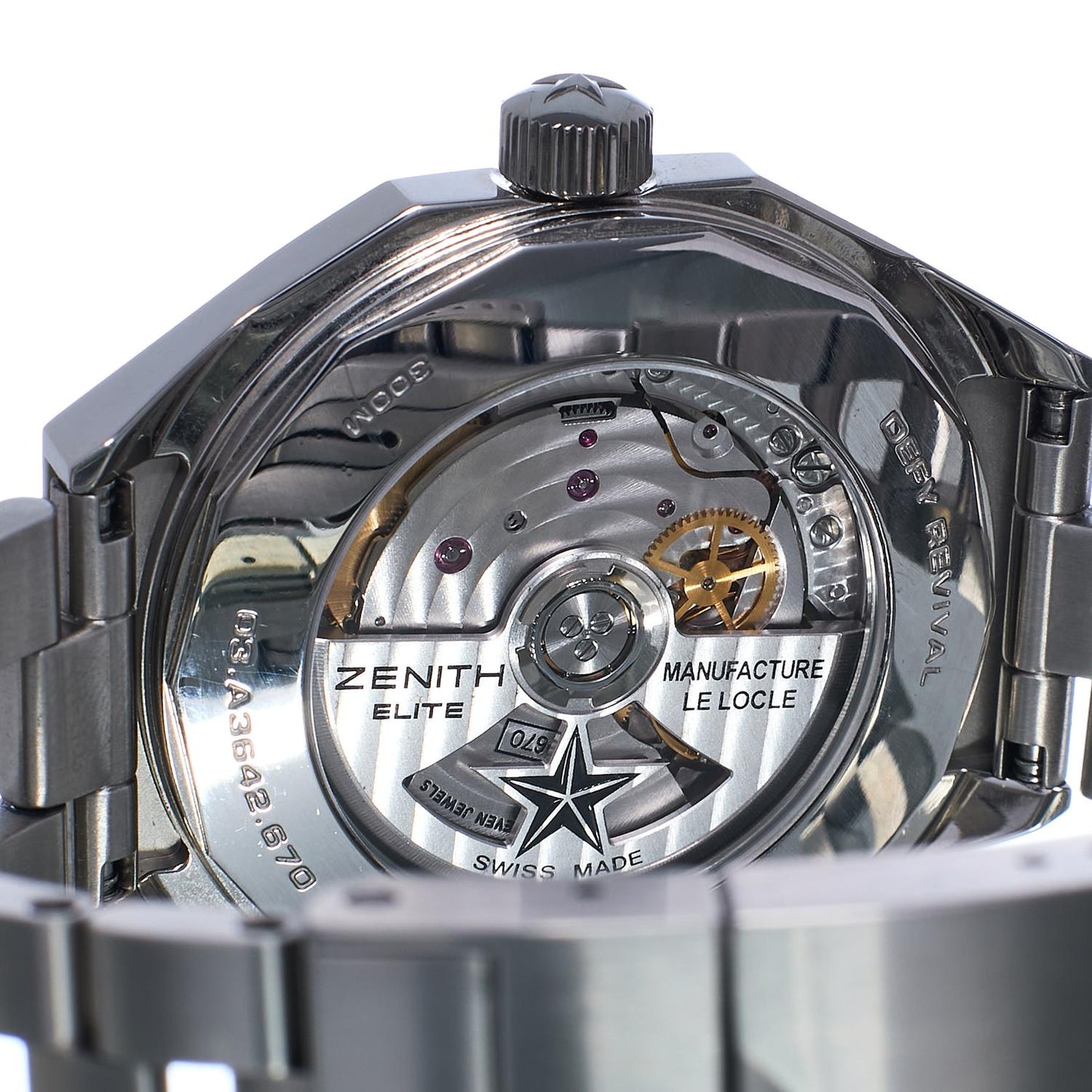 Pre-Owned Zenith Defy Revival 03.A3642.670/3691.M3642