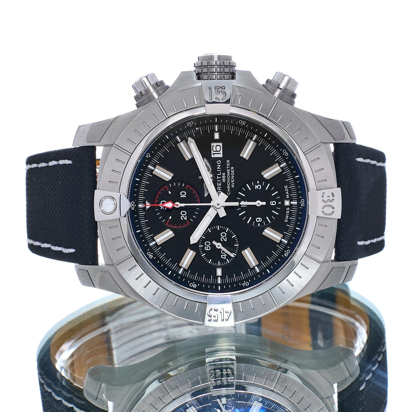 Pre-Owned Breitling Super Avenger Chronogrpah 48 A13375101B1X2
