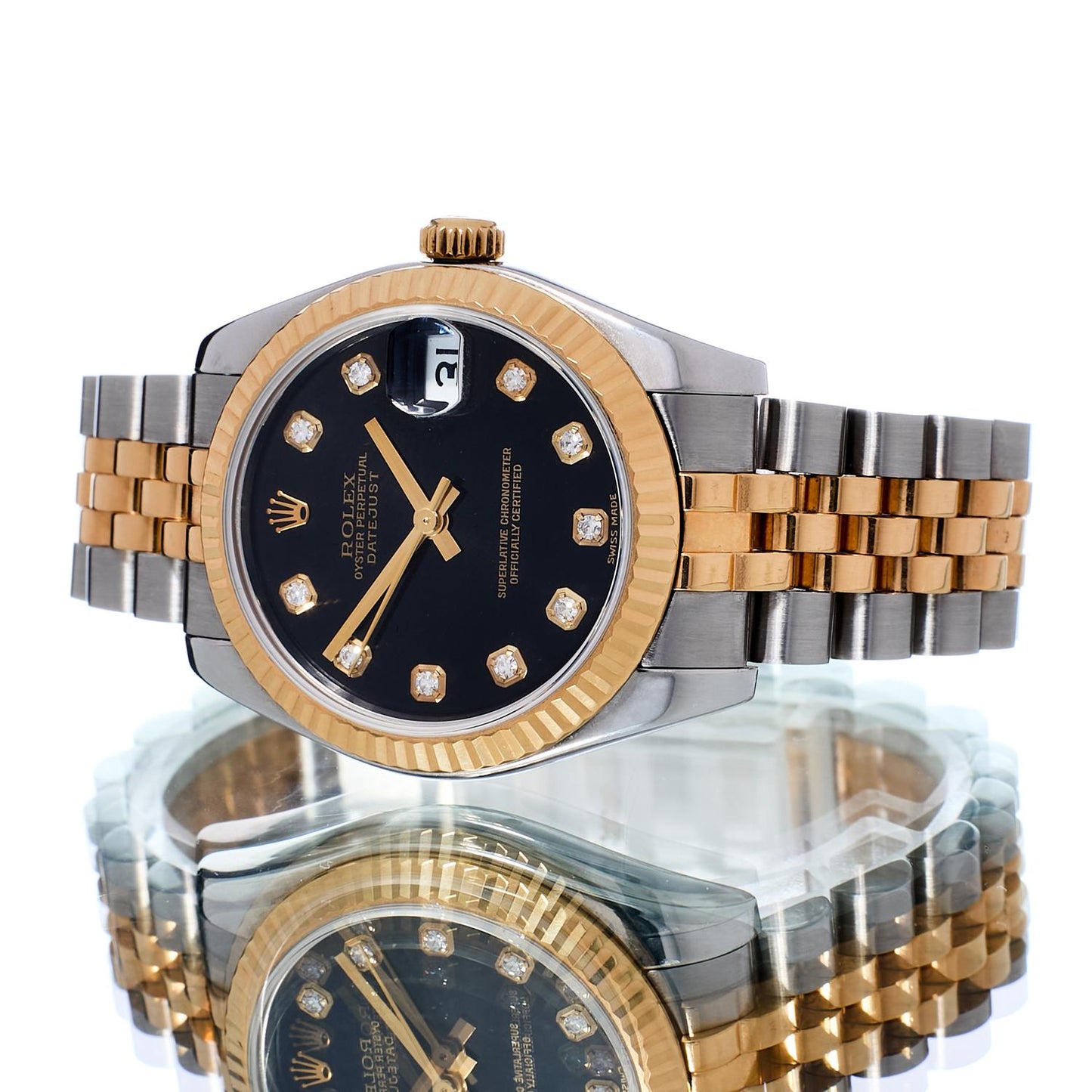 Pre-Owned Rolex Datejust 31 178273