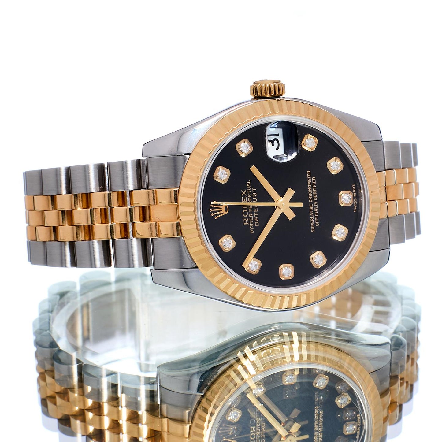 Pre-Owned Rolex Datejust 31 178273