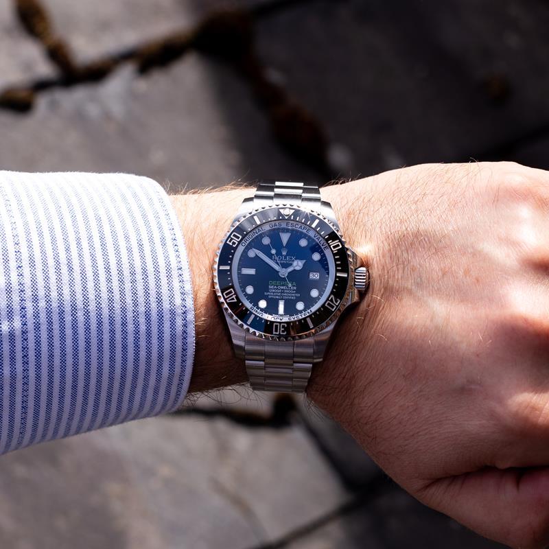 Pre-Owned Rolex Sea-Dweller Deepsea D-Blue 116660