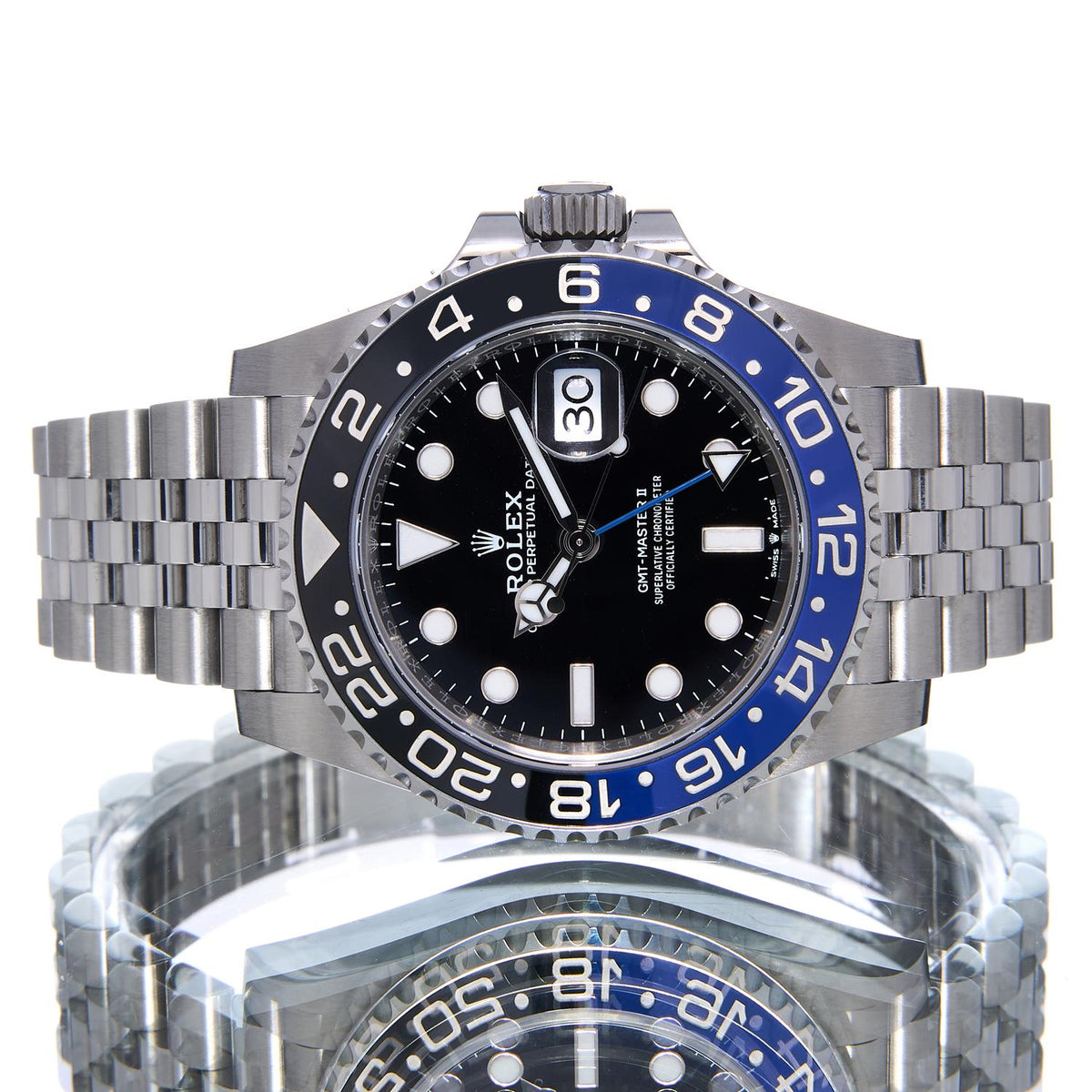Pre-Owned Rolex GMT-Master II 126710BLNR