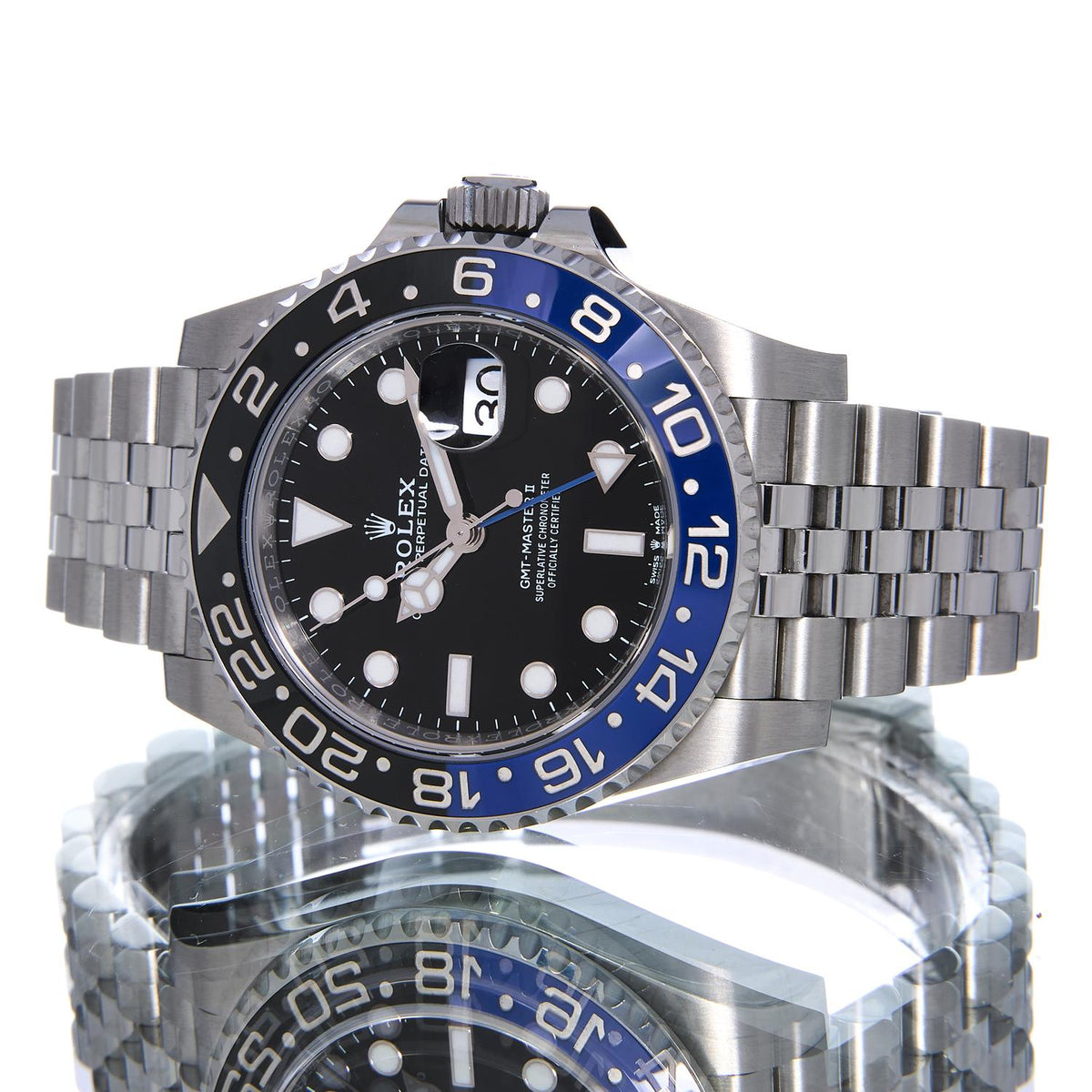 Pre-Owned Rolex GMT-Master II 126710BLNR