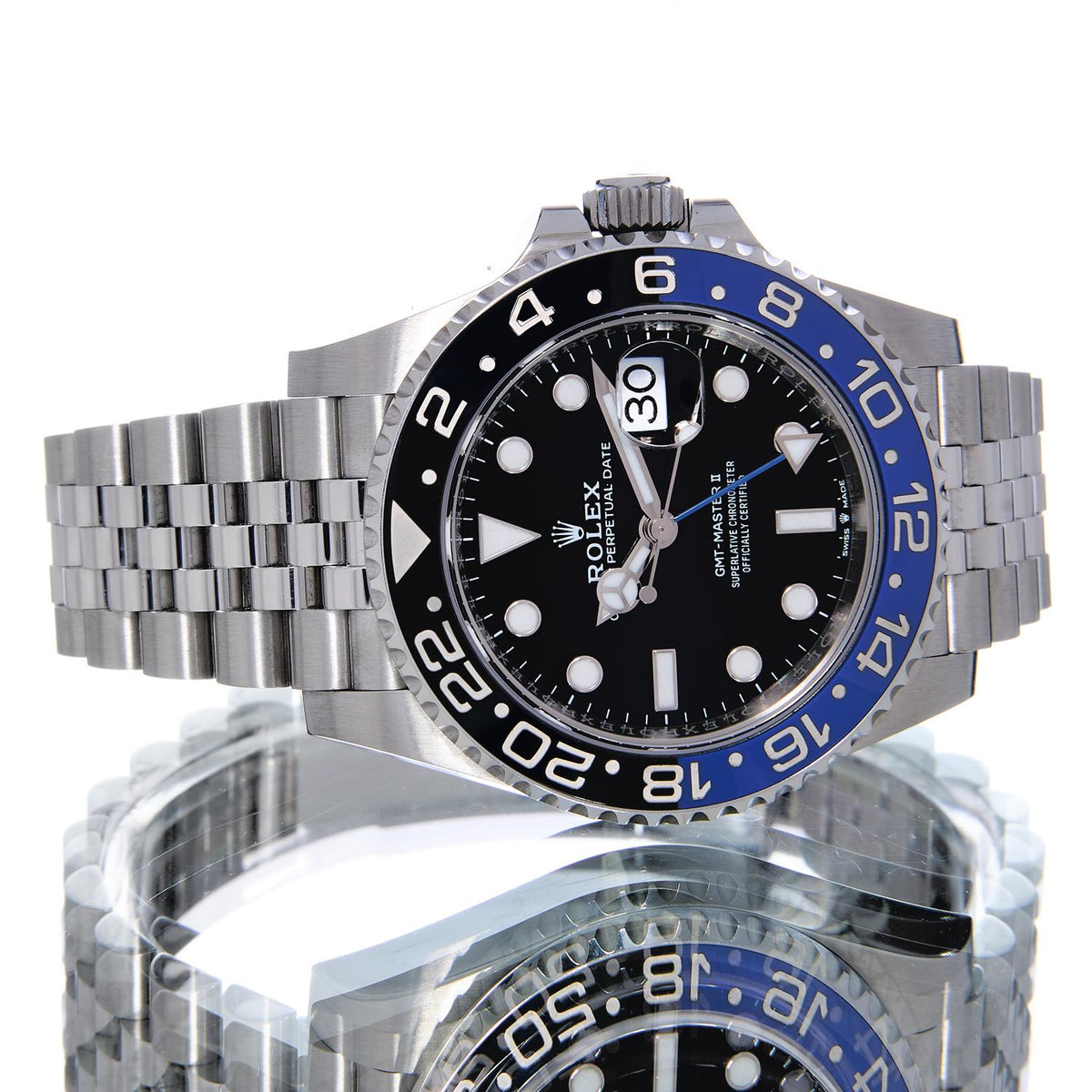 Pre-Owned Rolex GMT-Master II 126710BLNR