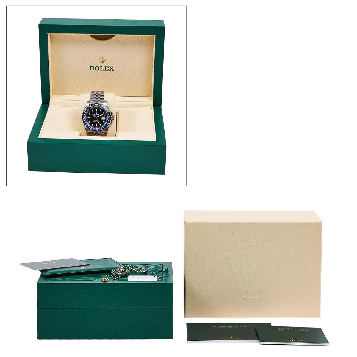 Pre-Owned Rolex GMT-Master II 126710BLNR