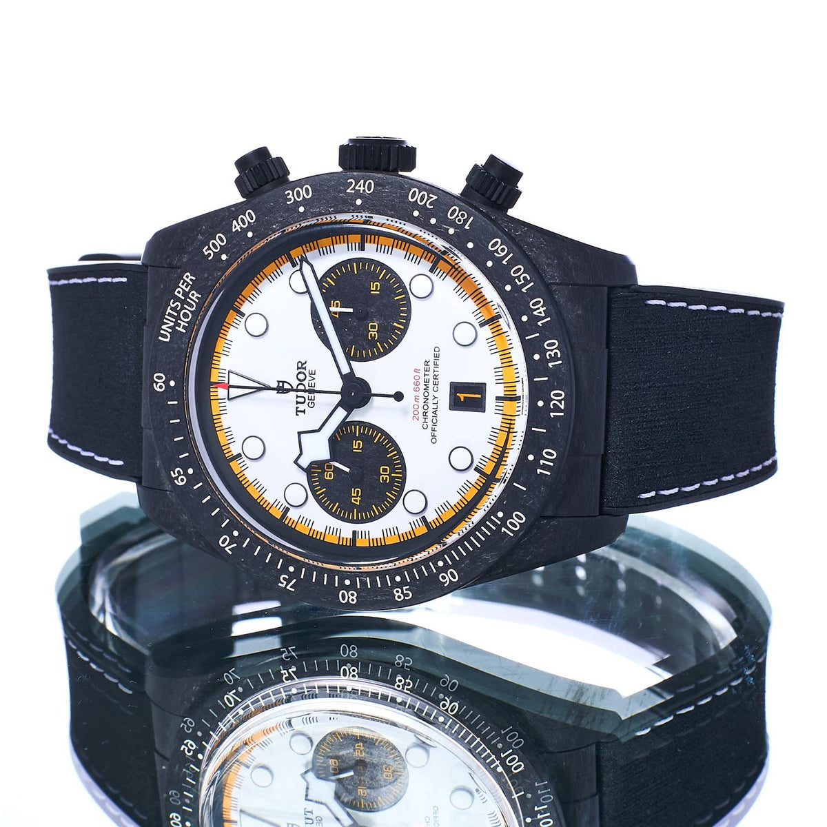 Pre-Owned Tudor Black Bay Chrono Carbon 26 79377KN