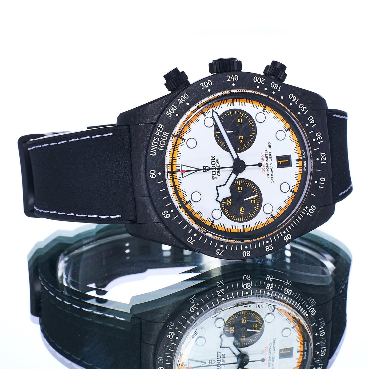Pre-Owned Tudor Black Bay Chrono Carbon 26 79377KN