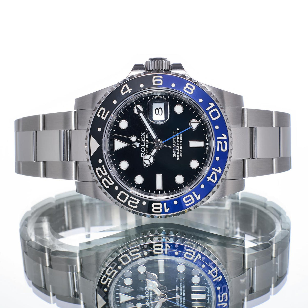 Pre-Owned Rolex GMT-Master II 126710BLNR