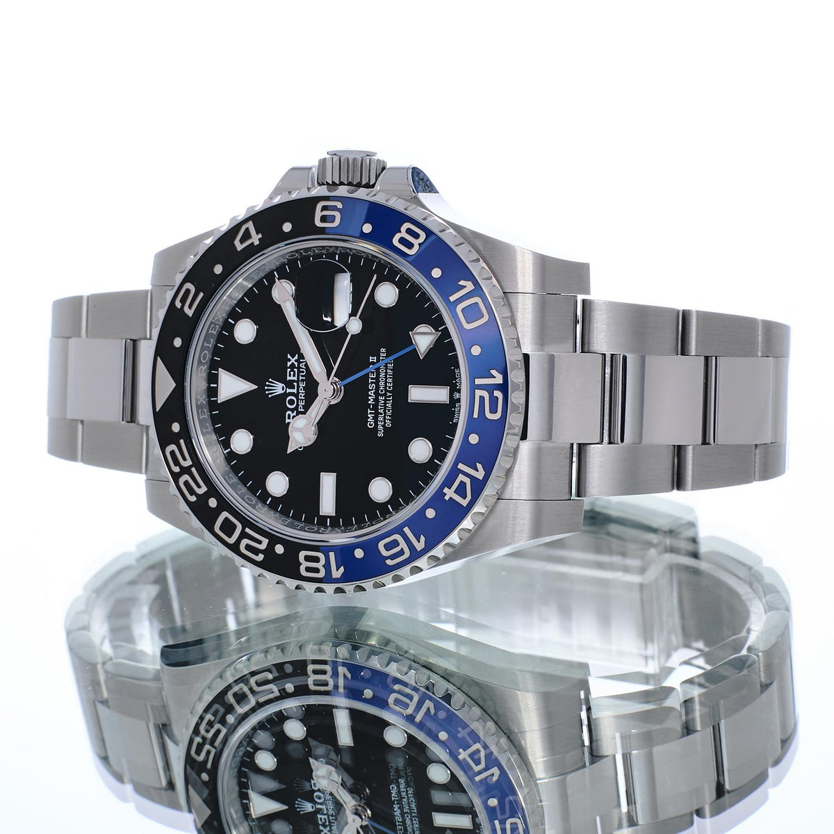 Pre-Owned Rolex GMT-Master II 126710BLNR