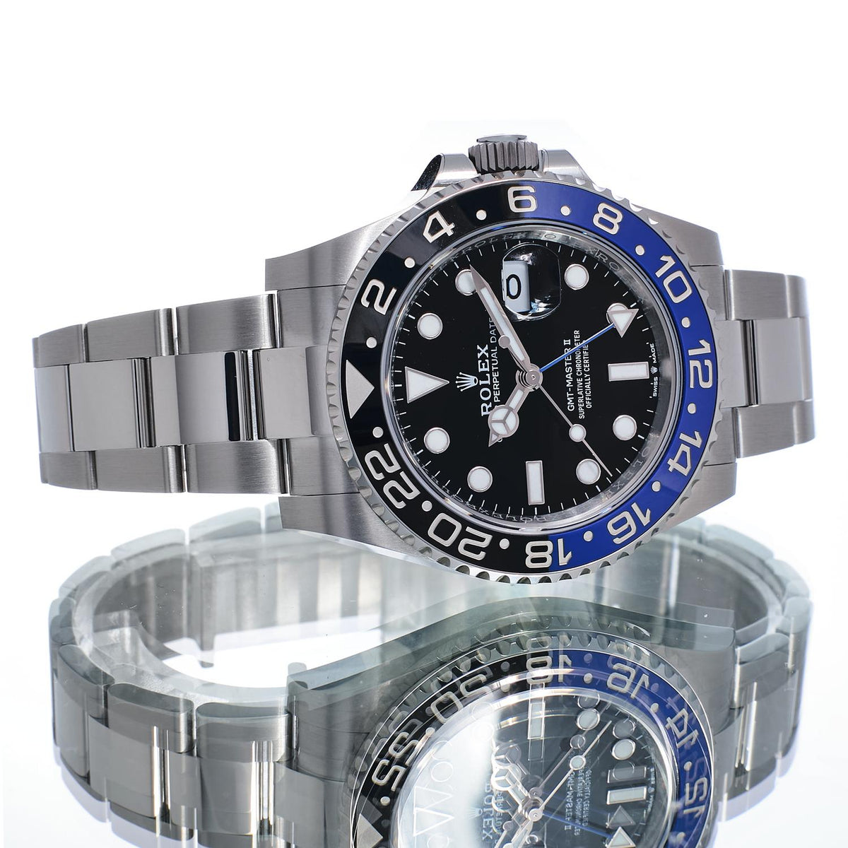 Pre-Owned Rolex GMT-Master II 126710BLNR