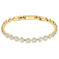 Swarovski Angelic White Round Gold Bracelet 5505469