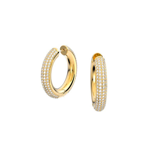 Swarovski Dextera Hoop Earrings Gold Plated 5618305
