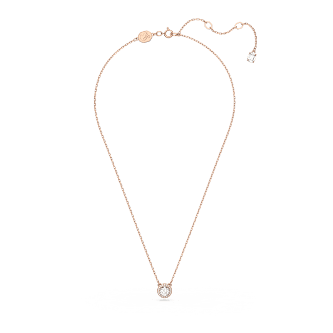 Swarovski Constella Round Pave Pendant Necklace