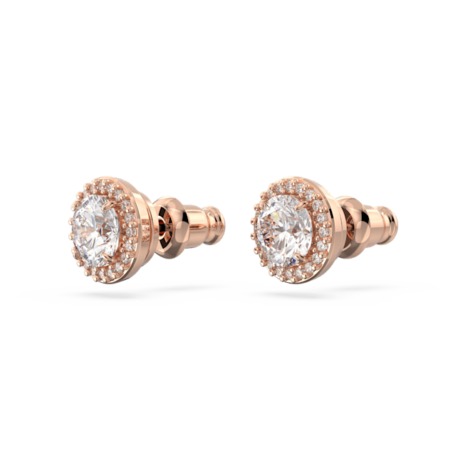 Swarovski Constella Round Rose Gold Stud Earring 5636275