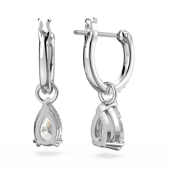 Swarovski Millenia Pear Drop Hoop Earrings 5636716