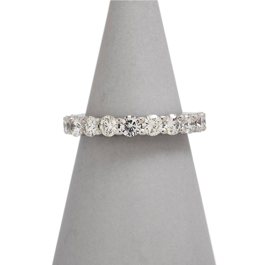 Pre-Owned Platinum Diamond Full Eternity Ring