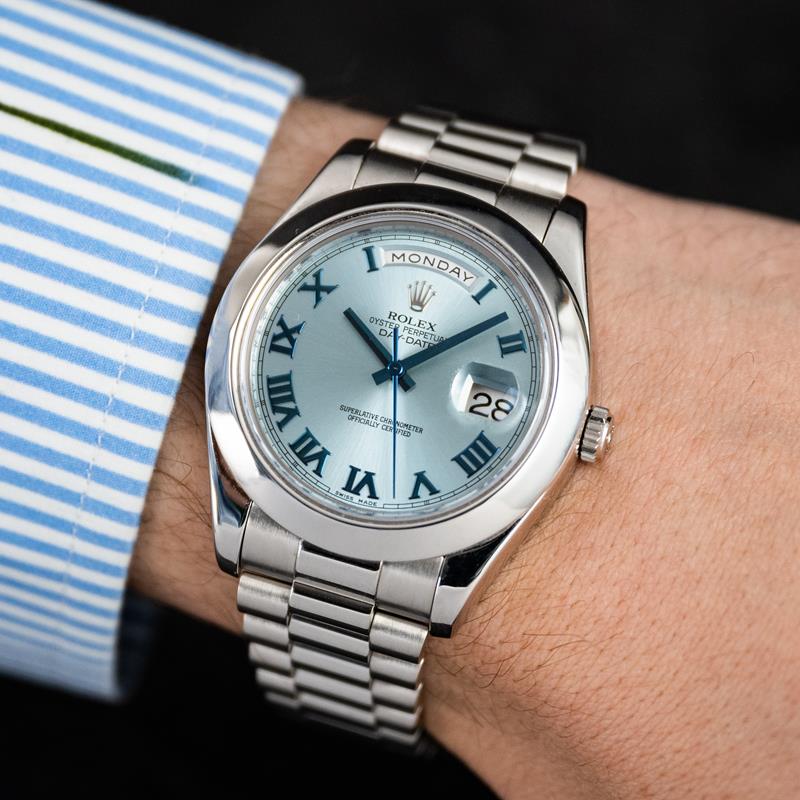 Pre-Owned Rolex Day-Date II 218206
