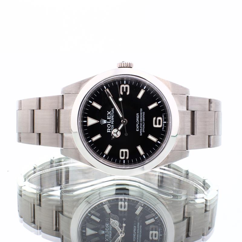 Pre-Owned Rolex Explorer 39 214270