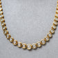 Pre-Owned 18ct Gold 5.74ct Diamond Tennis Necklace