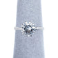 Pre-Owned 14ct White Gold Diamond Solitaire Ring