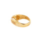 Pre-Owned 18ct Gold Diamond Set Gypsy Ring