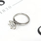 Pre-Owned 900 Platinum Solitaire 3.71 ct Diamond Ring