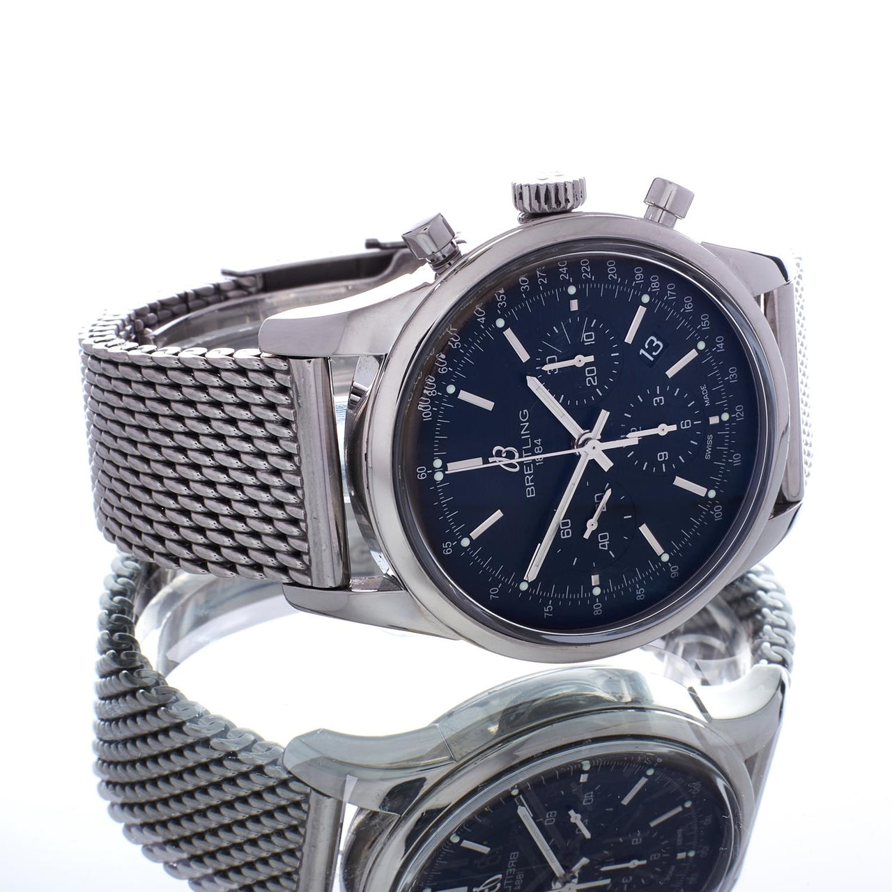 Pre-Owned Breitling Transocean Chronograph AB0152
