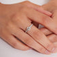 Pre-Owned White Gold Shoulders Set Diamond Solitaire Ring