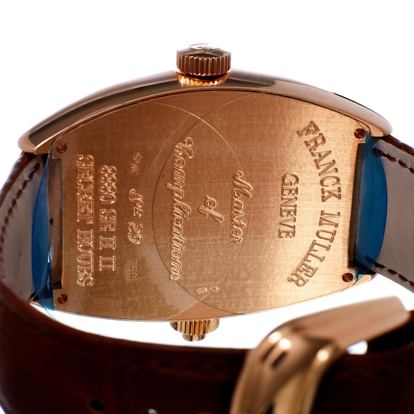 Pre-Owned Franck Muller Secret Hours 8880 SE H I
