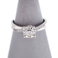 Pre-Owned 9ct White Gold 0.2ct Diamond Ring - Size N