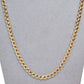 Pre-Owned 9ct Gold Curb Chain Necklace - 4mm