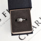 Pre-Owned 18ct White Gold 0.64ct Diamond Solitaire Ring