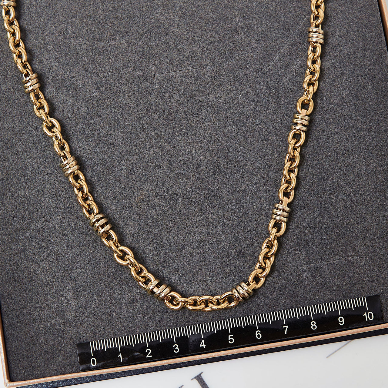 Pre-Owned 9ct Yellow Gold Fancy Chain Necklace