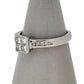 Pre-Owned Platinum 4 Princess Cut Centre Diamond Ring