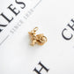 Pre-Owned 9ct Gold Man Pulling Cart Charm