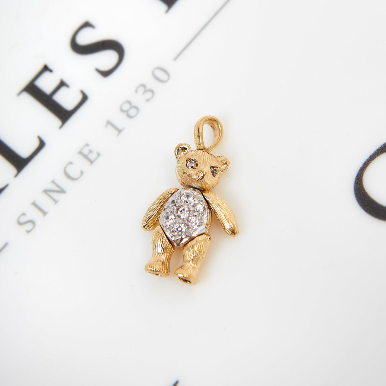 Buy 14k Real Gold Pendants Necklace,14k Real Gold Teddy Bear, 14k Gold  Teddy Bear, Women and Men Charm Online in India - Etsy