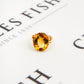 Pre-Owned 9ct Gold Oval Citrine Cocktail Ring - Size F