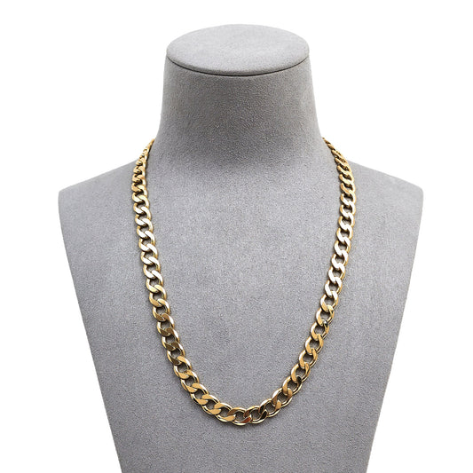Pre-Owned 9ct Gold 20 inches Curb Chain Necklace