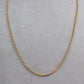 Pre-Owned 9ct Gold 17 inches Belcher Chain Necklace