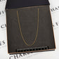 Pre-Owned 9ct Gold 17 inches Belcher Chain Necklace