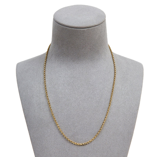 Pre-Owned 9ct Gold 17 inches Belcher Chain Necklace