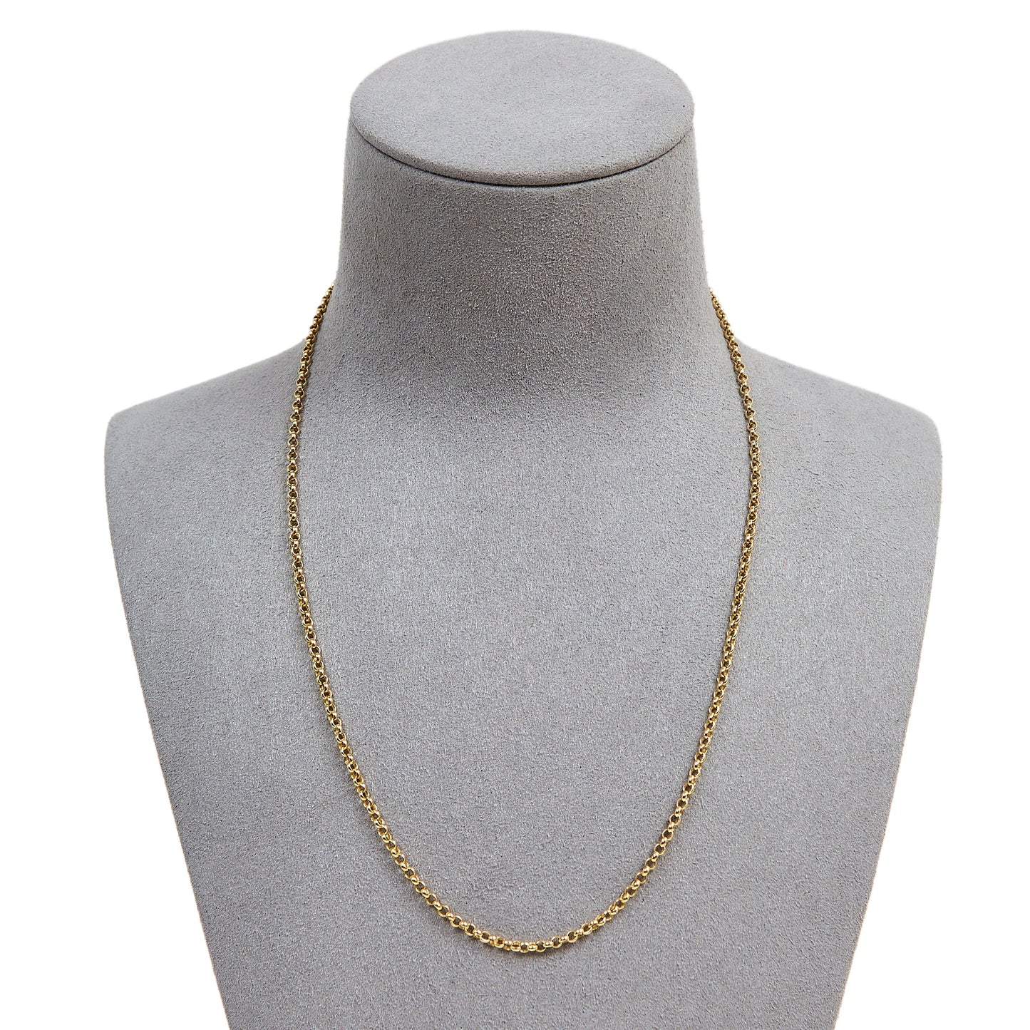 Pre-Owned 9ct Gold 17 inches Belcher Chain Necklace